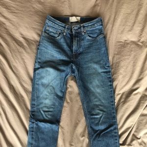 EVERLANE Women’s Blue High-Rise Skinny Jean